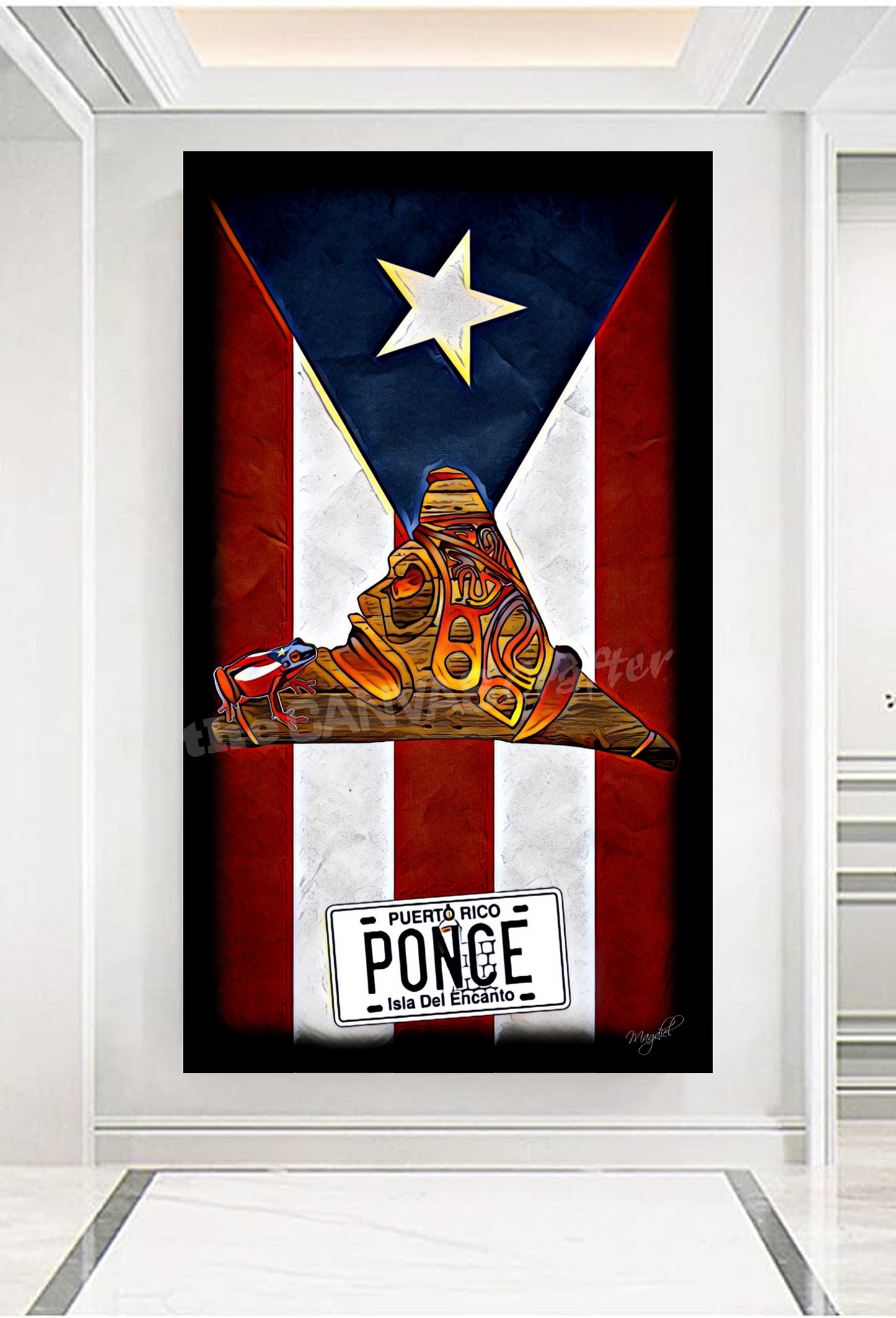 PR License Plate Cemi Taino Ponce