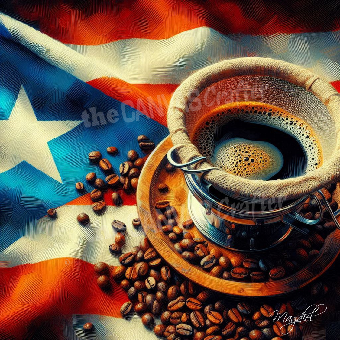 Puerto Rican Coffee Strainer 002