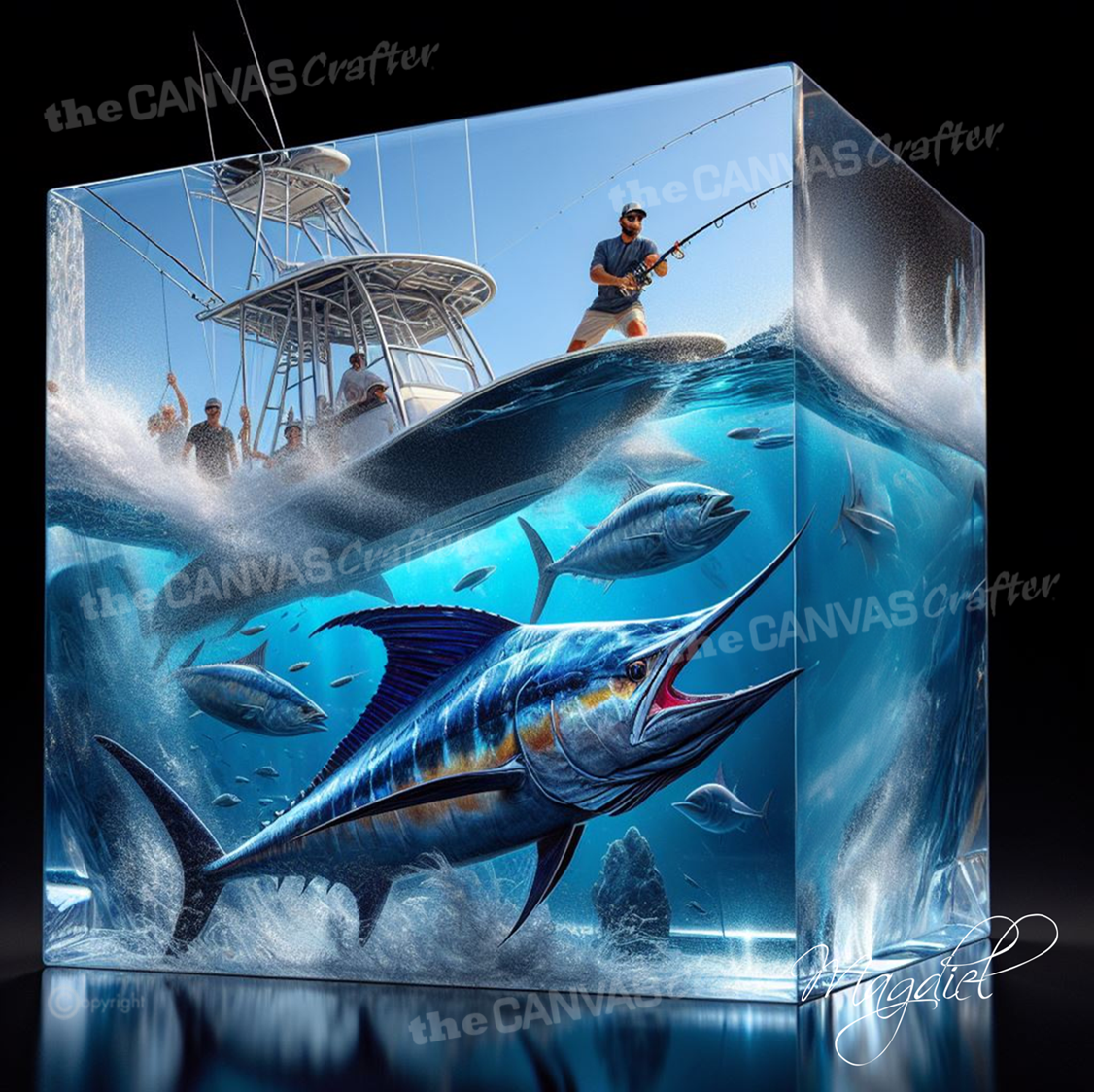 Blue Marlin the King o the Sea Inside the Cube 002