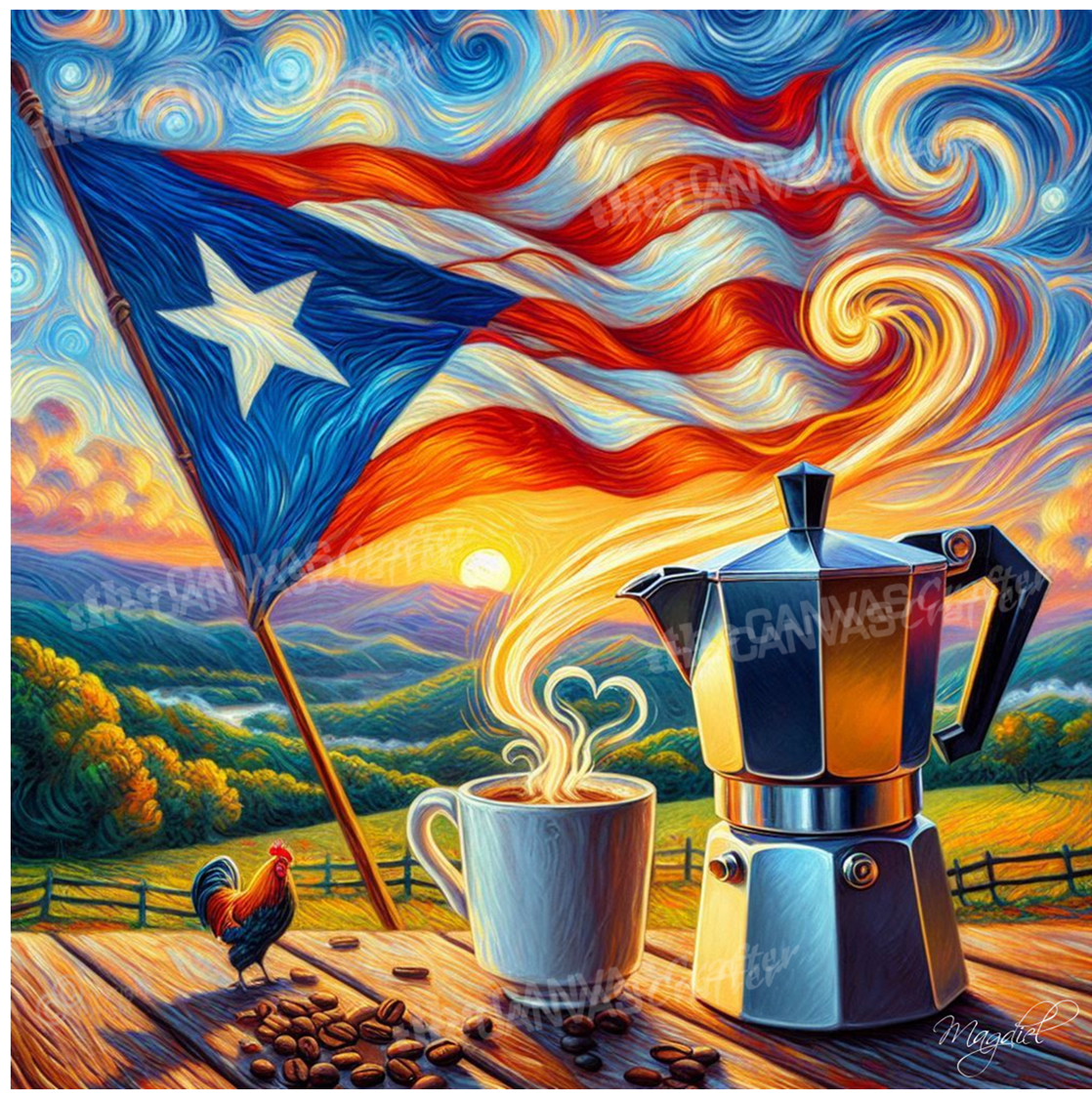 Puerto Rico Greca Countryside Oil Techniques 011