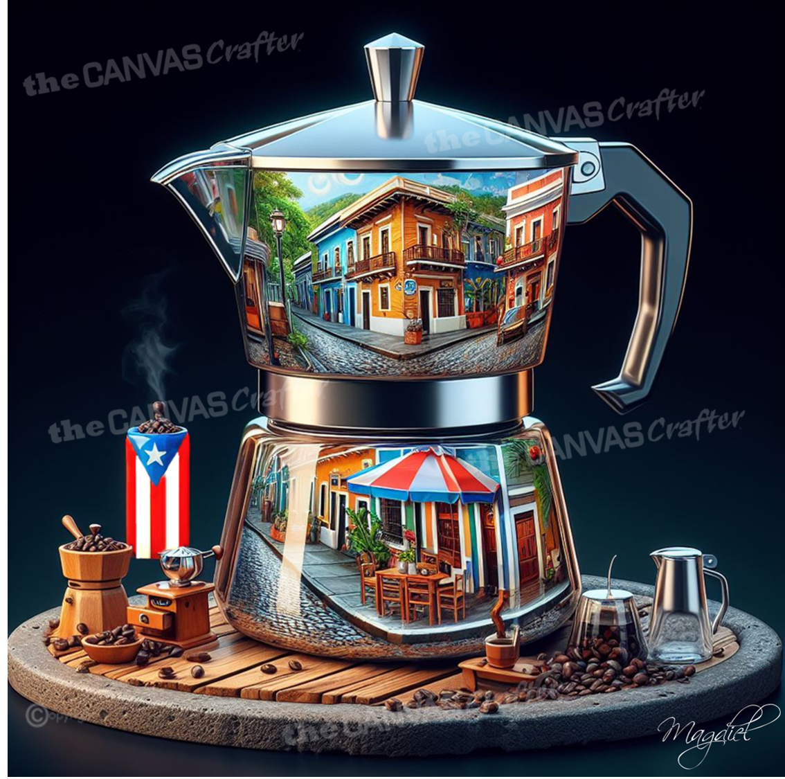 Puerto Rico Greca Old San Juan 3D 019