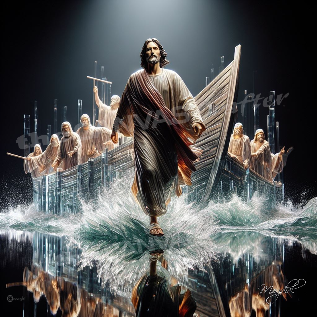 Jesus walked on water 001
