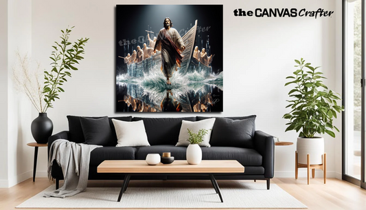 Jesus walked on water