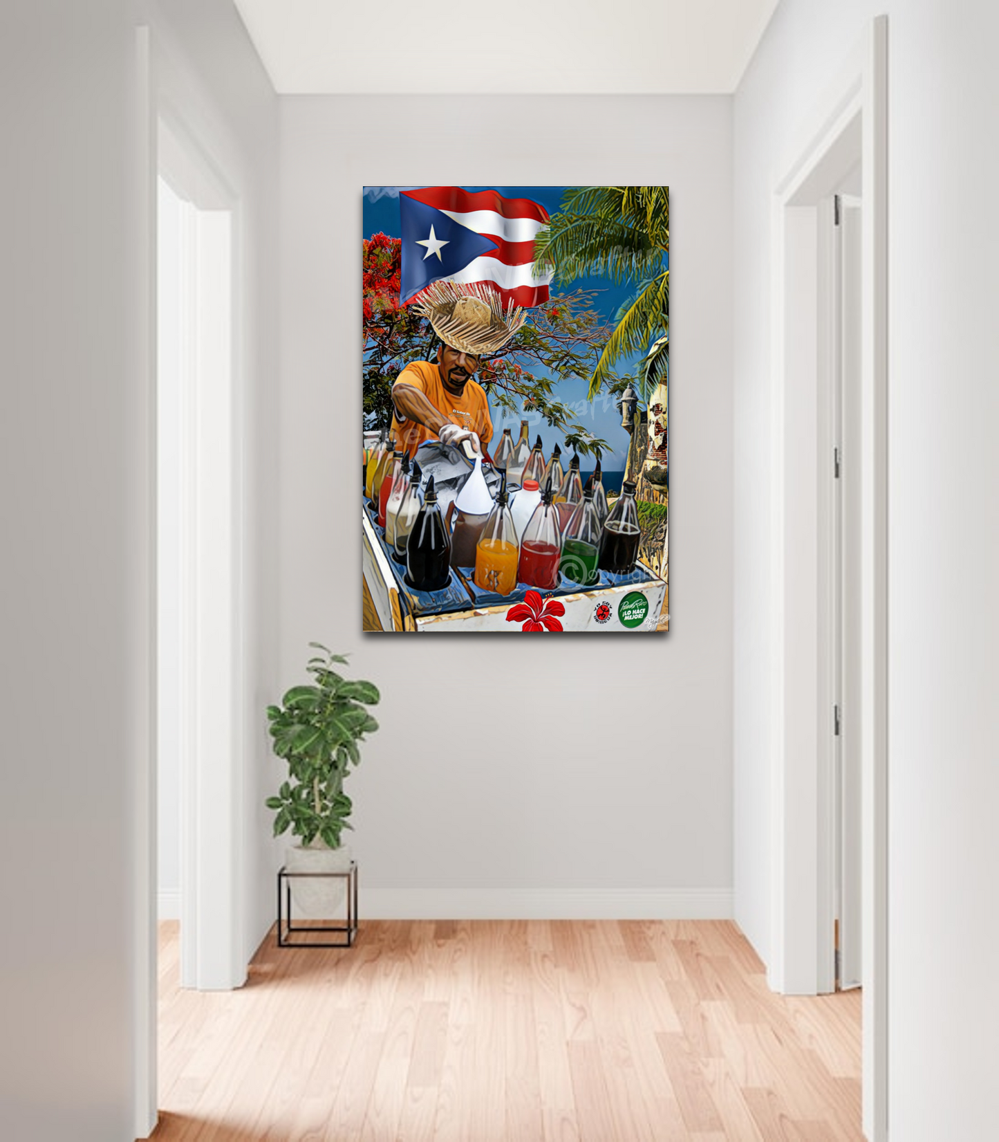 Jibaro Piraguero in San Juan Orange