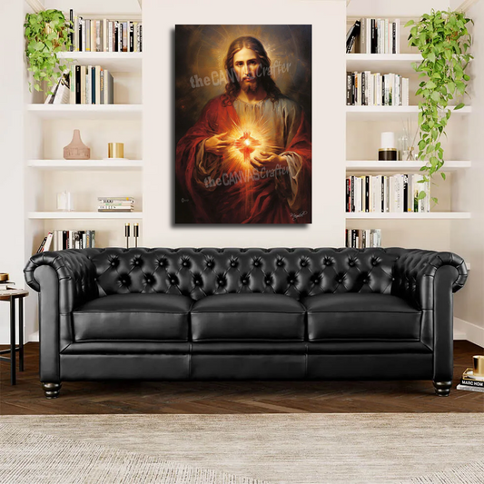 Sacred Heart of Jesus Painting Frame