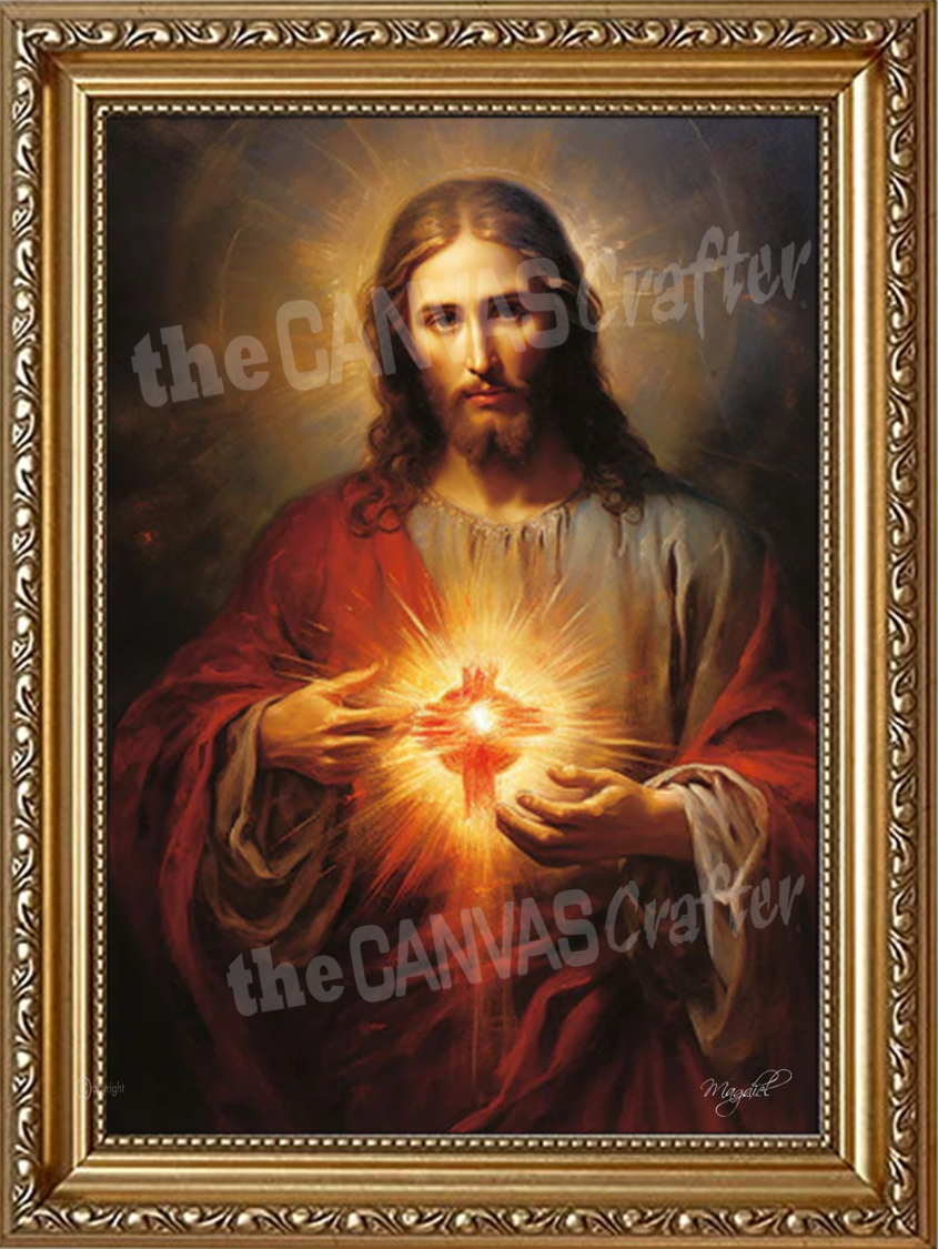Sacred Heart of Jesus Painting Frame