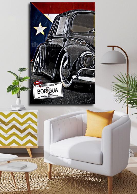 Volky Black Raindrops