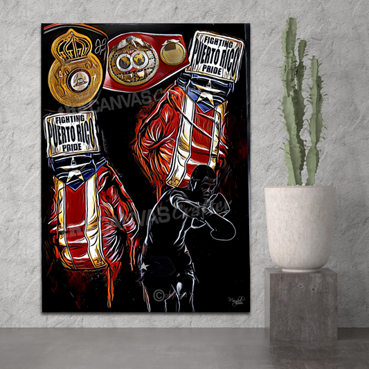 Puerto Rican Boxing Champion