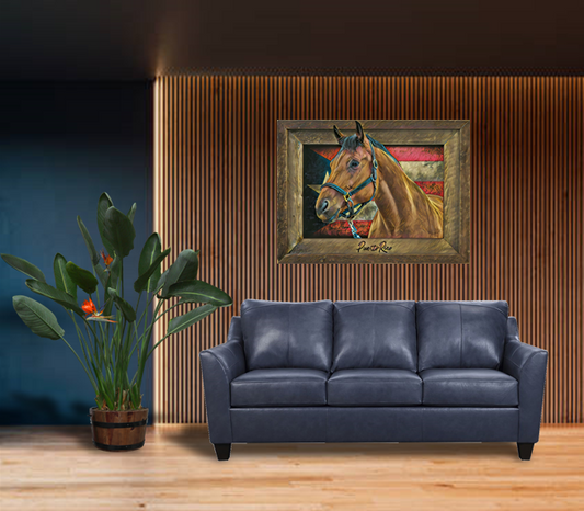 Paso Fino Horse 3D Paint Frame / Pintura de Caballo 3D