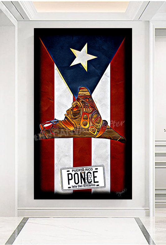 PR License Plate Cemi Taino Ponce