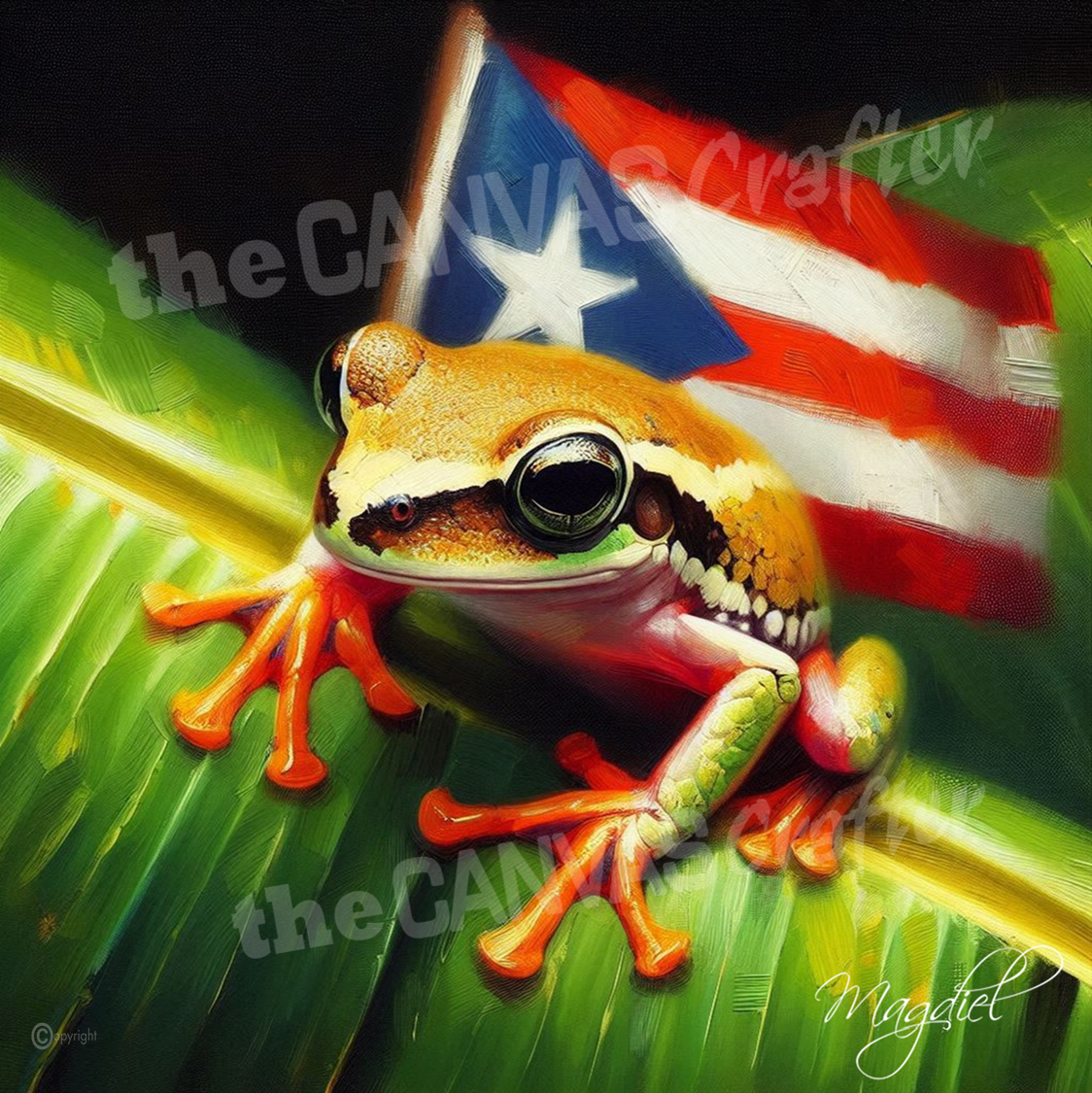 Coqui Miniature Tree-Frog 005