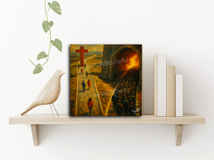 Light vs Darkness Diverging Paths