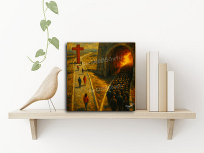 Light vs Darkness Diverging Paths