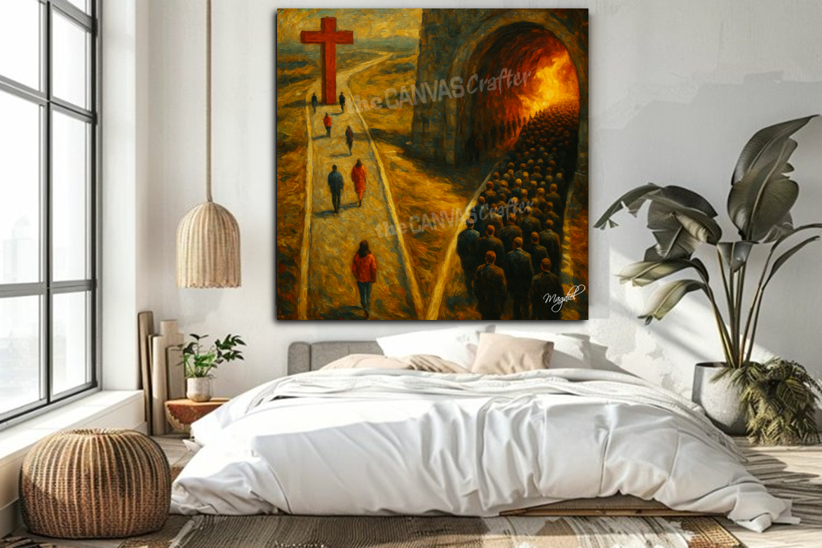 Light vs Darkness Diverging Paths