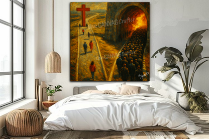 Light vs Darkness Diverging Paths