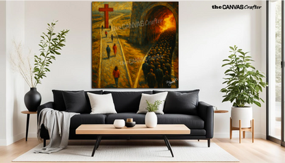 Light vs Darkness Diverging Paths