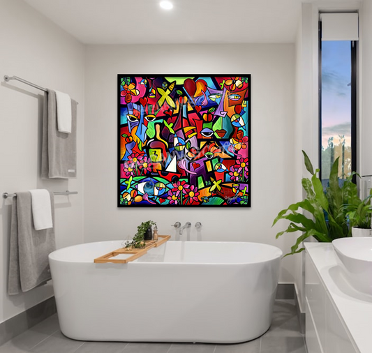 Cubism Abstract Puertorriqueño