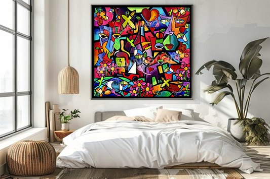 Cubism Abstract Puertorriqueño