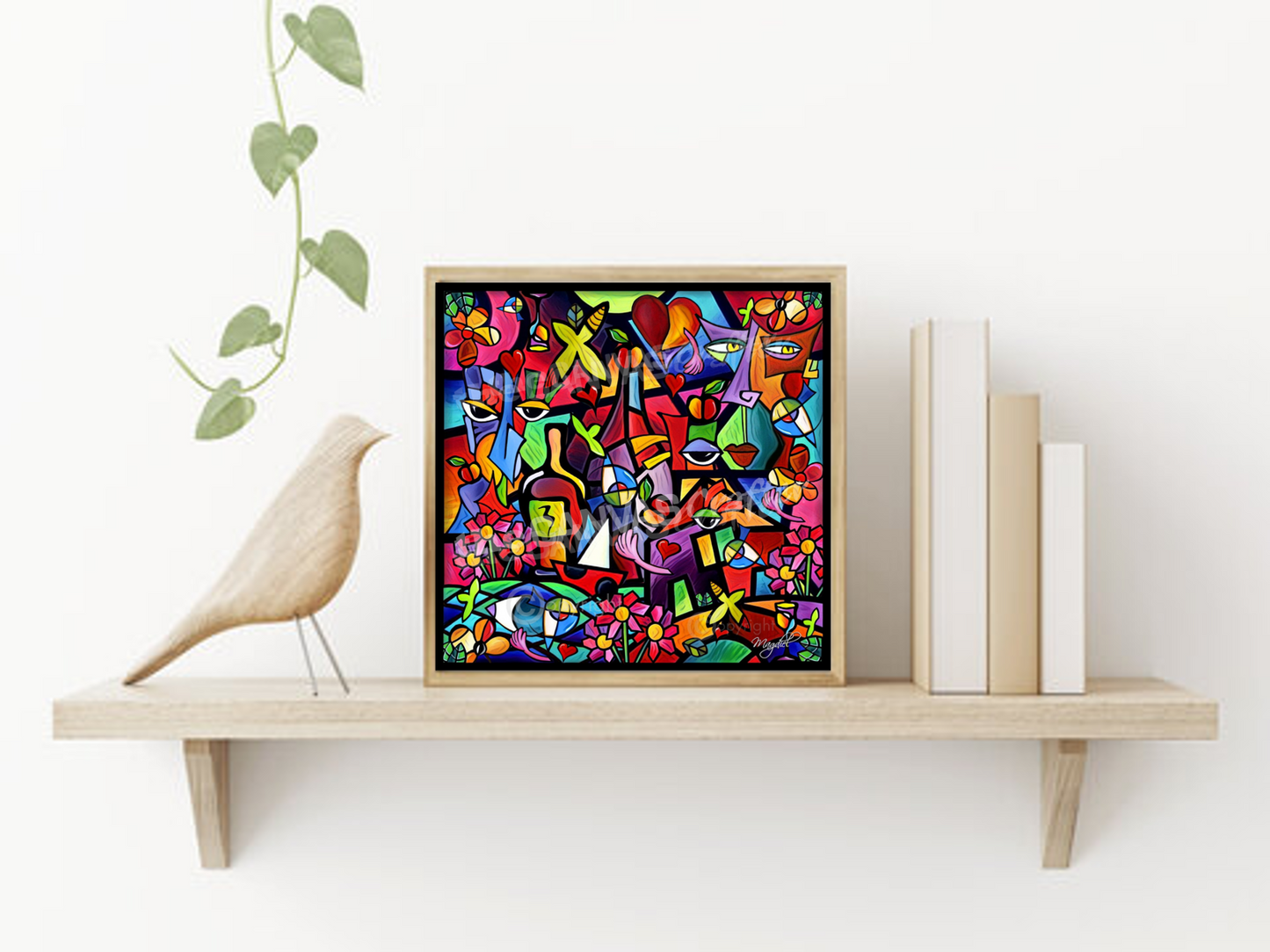 Cubism Abstract Puertorriqueño