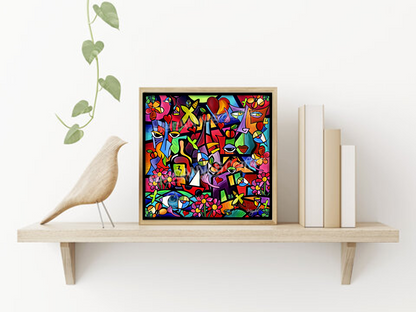 Cubism Abstract Puertorriqueño