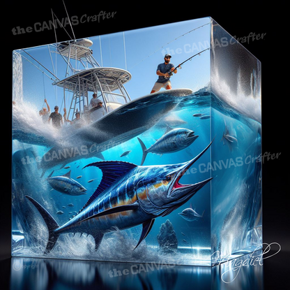 Blue Marlin the King o the Sea Inside the Cube 002