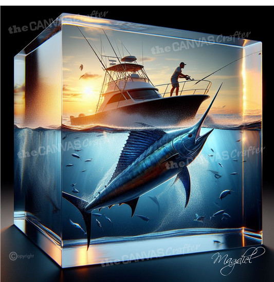 Blue Marlin the King o the Sea Inside the Cube 001