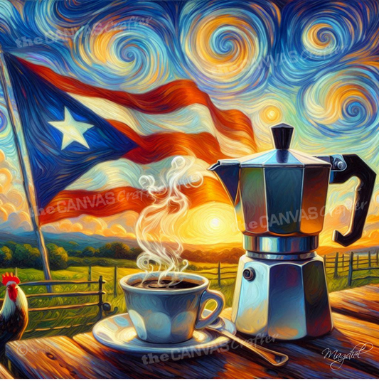 Puerto Rico Greca Countryside Oil Techniques 001