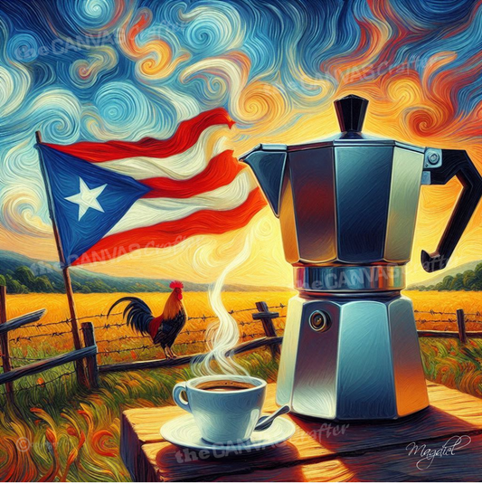 Puerto Rico Greca Countryside Oil Techniques 012
