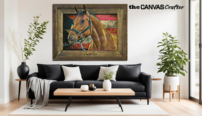 Paso Fino Horse 3D Paint Frame / Pintura de Caballo 3D