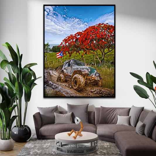 Jeep Flamboyan Mud / Jeep Flamboyan en Fango