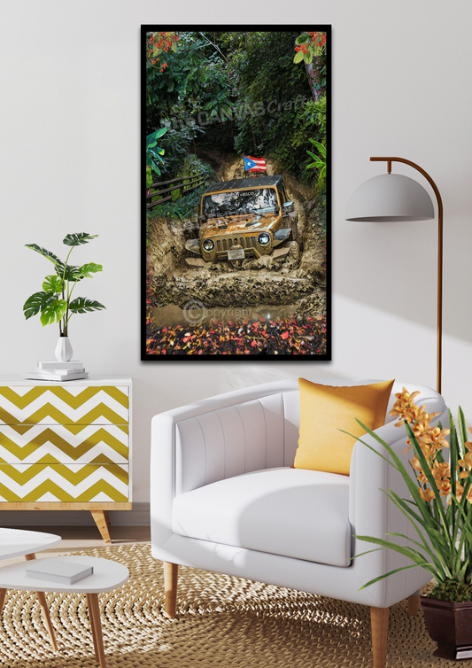 Jeep Gold Mud / Jeep Oro en Fango