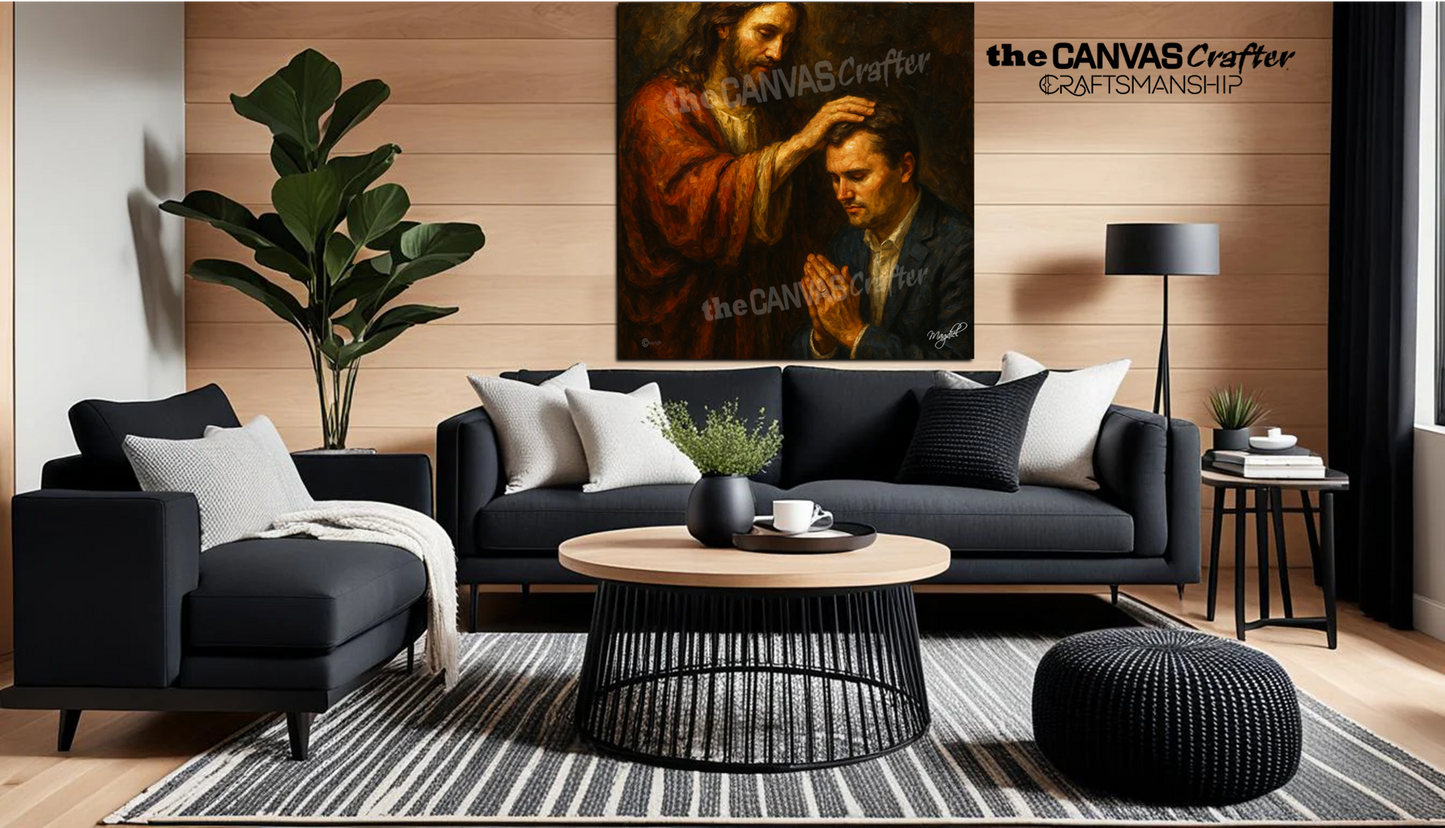 Jesus Blessing Charlie Kirk