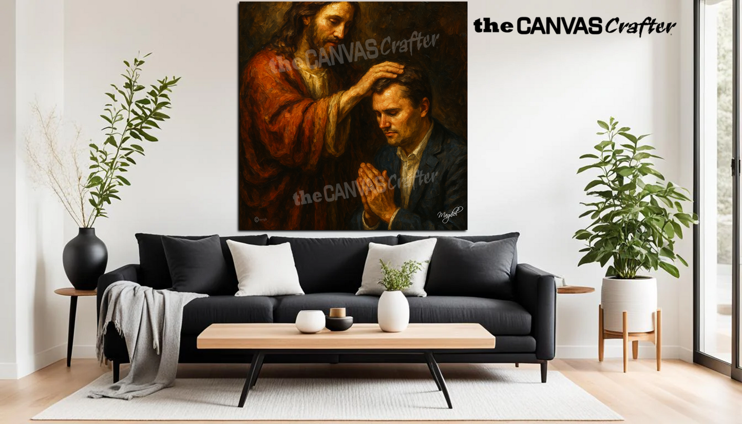 Jesus Blessing Charlie Kirk