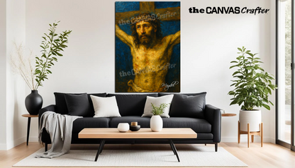 Jesus crucified on the cross