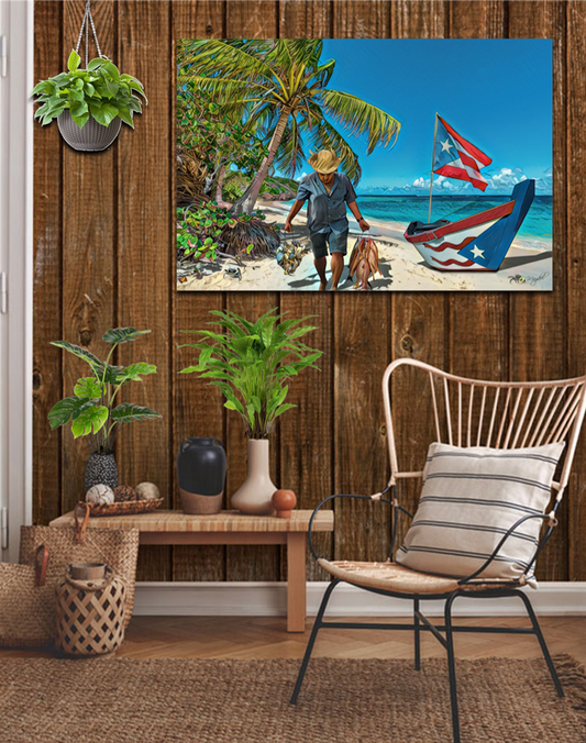 Jibaro fisherman