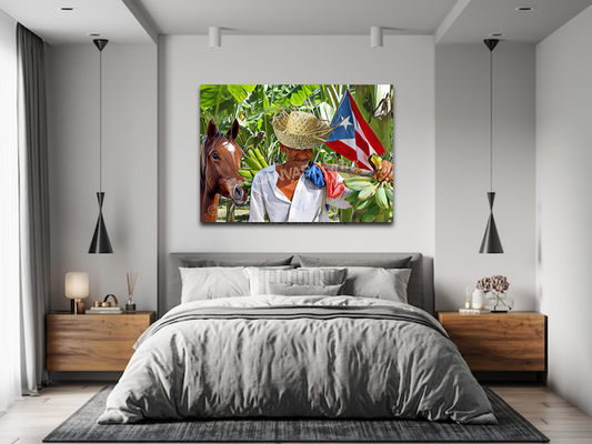 Jibaro who Plants the Banana Plant