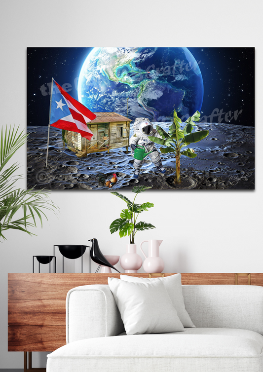 Jibaro on the Moon Banana Plant