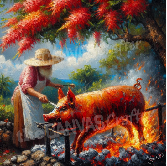 Jibaro Roasted "Lechón" Piglet