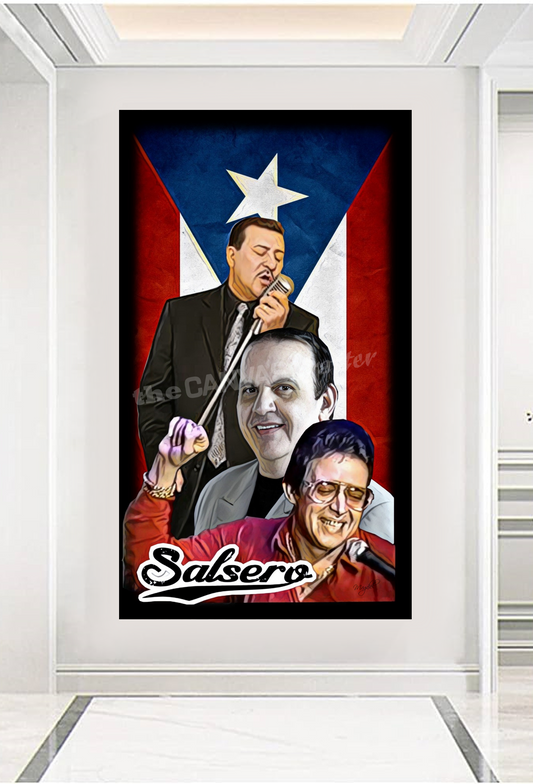 PR Flag with Famous Salseros
