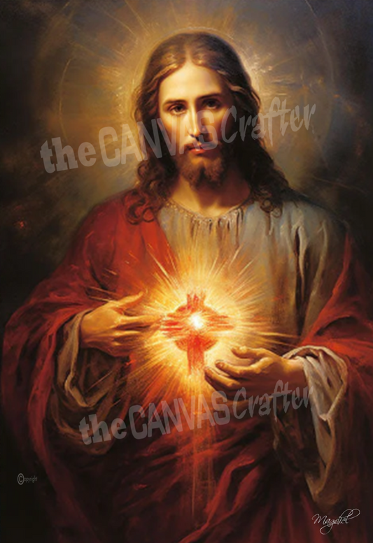Sacred Heart of Jesus Painting Frame