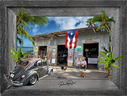 Volky Patina Colmado Painted 3D Frame