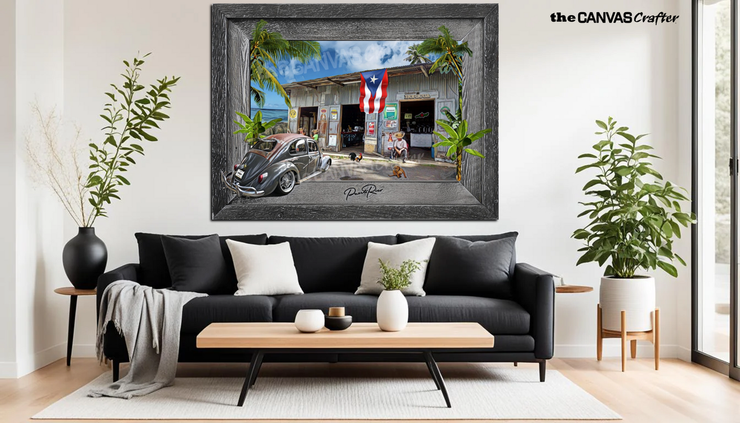 Volky Patina Colmado Painted 3D Frame