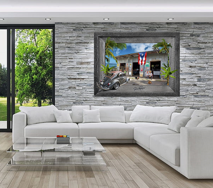 Volky Patina Colmado Painted 3D Frame